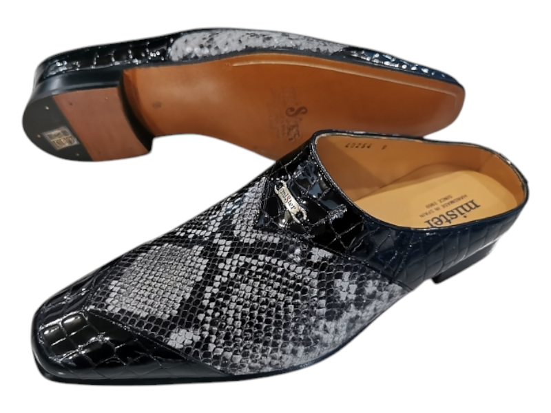 Mister Men's Exotic Patterned Shoe – Multicoloured Design for Bold Fashion